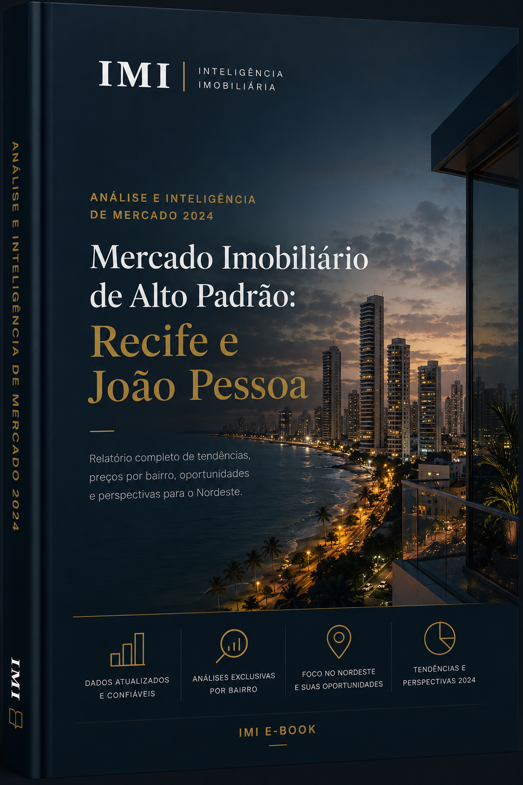 Capa do livro Mercado Imobiliário de Alto Padrão: Recife e João Pessoa